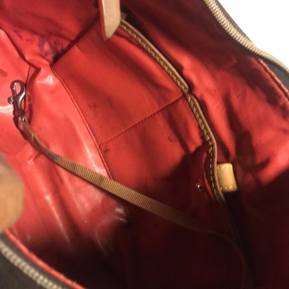 Dooney and Bourke Leather Satchel Handbag - Picture 5 of 7